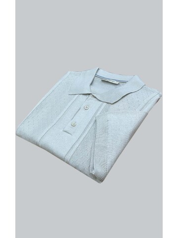 SUIT SARTORIA BEIGE SHORT SLEEVE KNITWEAR T-SHIRT 9031