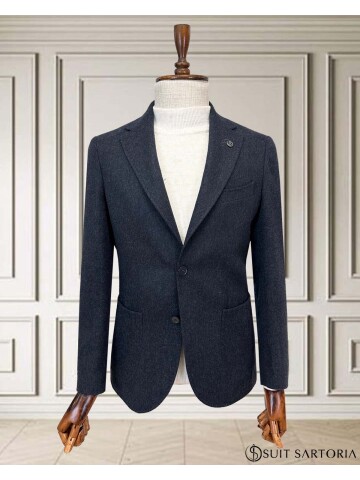 SUIT SARTORIA YÜNLÜ LACİVERT CEKET 254011