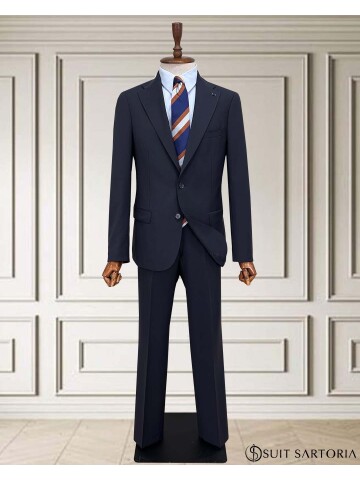 SUIT SARTORIA WOOL NAVY BLUE SUIT 2001/15