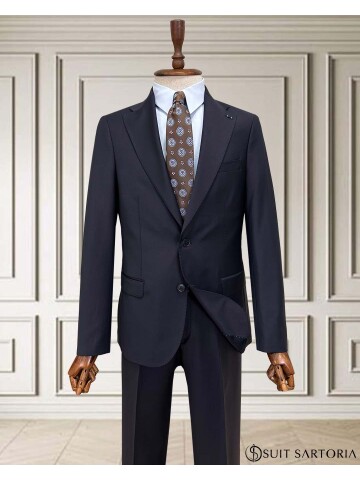 SUIT SARTORIA WOOL NAVY BLUE SUIT 2001/15