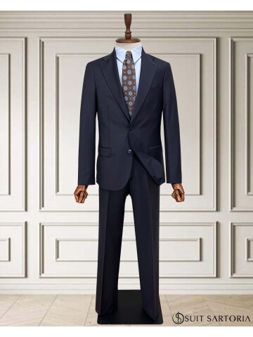 SUIT SARTORIA WOOL NAVY BLUE SUIT 2001/15