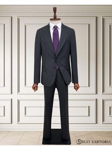 SUIT SARTORIA WOOL BLACK SUIT 2001/14