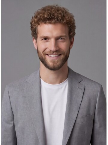 Açık Gri Mono Yaka Torba Cepli Comfort Fit Takım Elbise