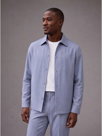 Açık Mavi Comfort Fit Performans Takım