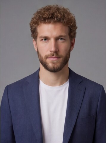 Mavi Mono Yaka Torba Cepli Comfort Fit Takım Elbise