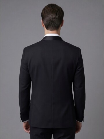 Black Three-Piece Tuxedo